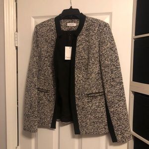 Calvin Klein Two Tone Coat
